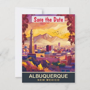 Albuquerque Mountain View wedding Invitation