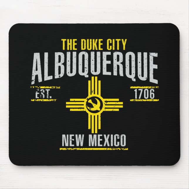 Albuquerque Mouse Mat (Front)