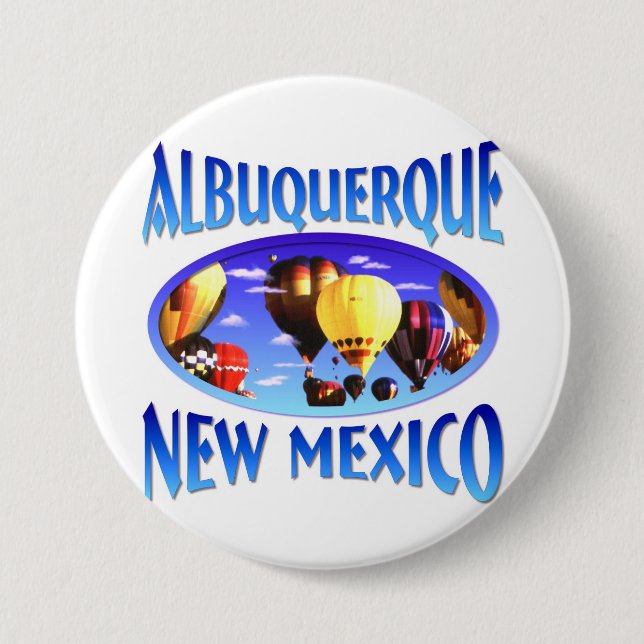 Albuquerque New Mexico 7.5 Cm Round Badge (Front)