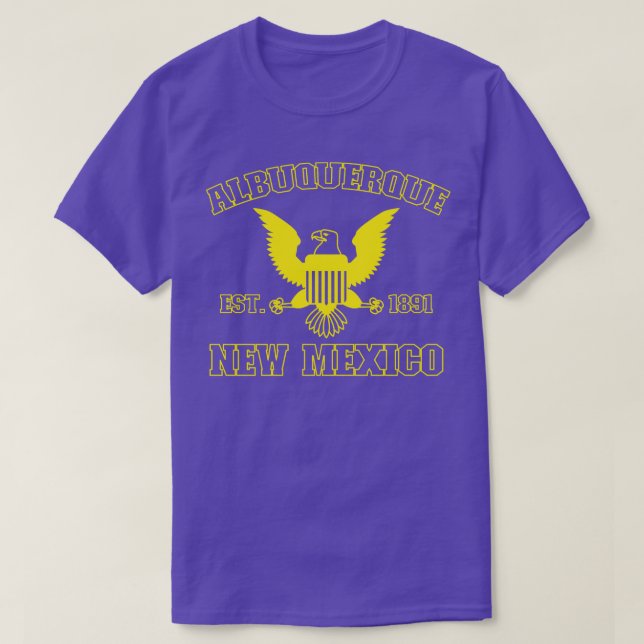 Albuquerque New Mexico Albuquerque NM T-Shirt (Design Front)