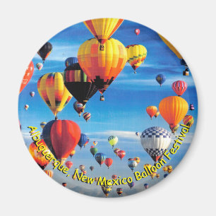 Albuquerque New Mexico Balloon Festival Magnet