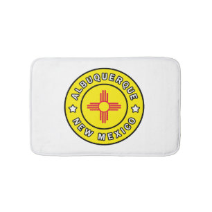 Albuquerque New Mexico Bath Mat