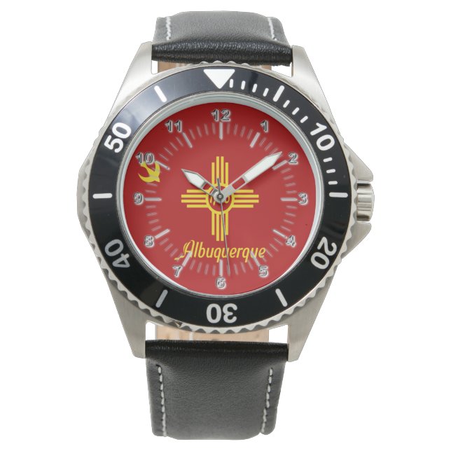 Albuquerque (New Mexico) City flag Watch (Front)
