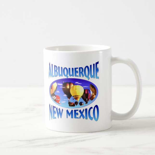 Albuquerque New Mexico Coffee Mug (Right)