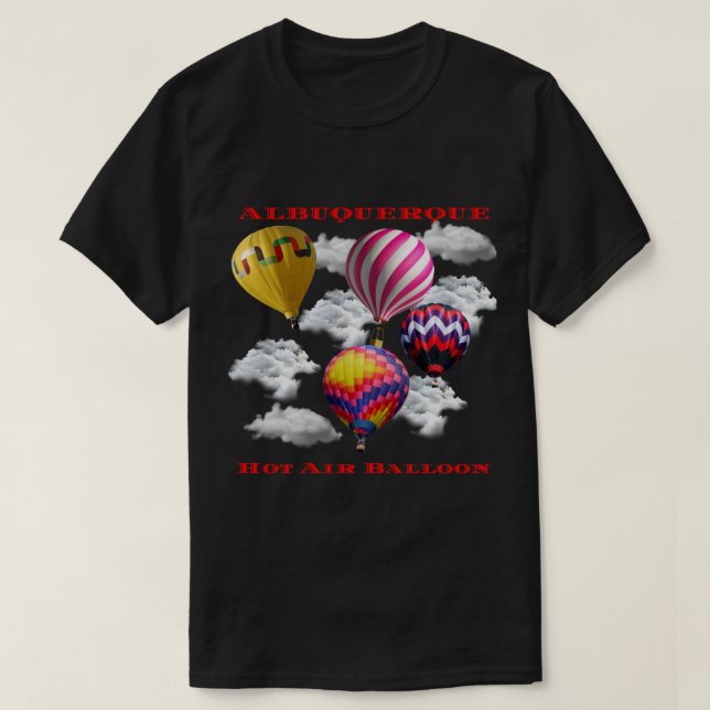 Albuquerque New Mexico Hot Air Balloon Fiesta      T-Shirt (Design Front)