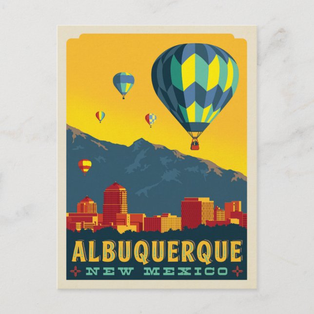 Albuquerque, New Mexico | Hot Air Balloons Postcard (Front)