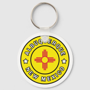 Albuquerque New Mexico Key Ring