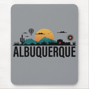 Albuquerque New Mexico Mouse Mat