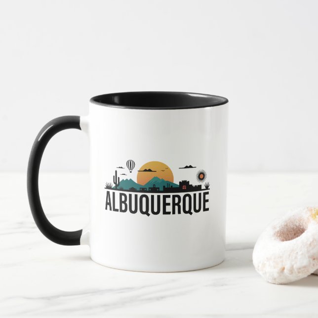 Albuquerque New Mexico Mug (With Donut)