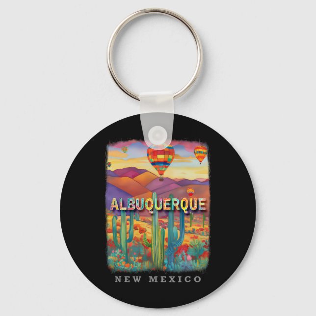 Albuquerque New Mexico Nm Desert Oasis Sd316  Key Ring (Front)