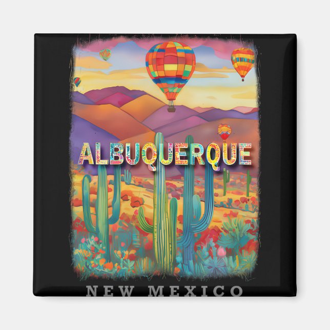 Albuquerque New Mexico Nm Desert Oasis Sd316  Magnet (Front)