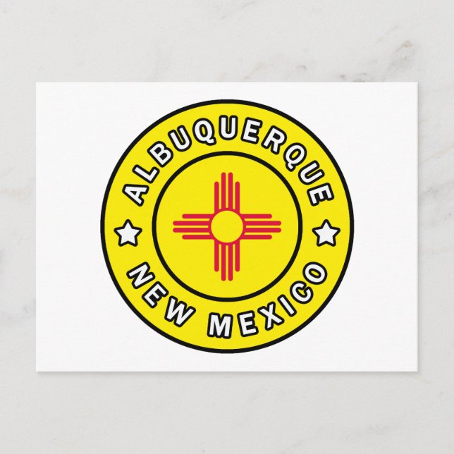 Albuquerque New Mexico Postcard (Front)