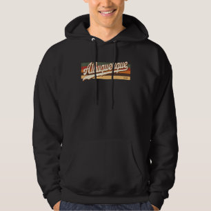 Albuquerque New Mexico Retro New Mexico Vintage 70 Hoodie