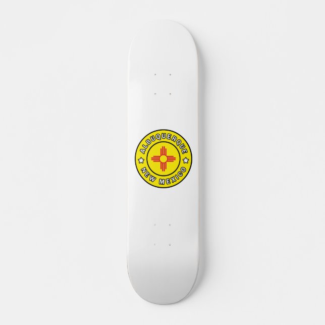 Albuquerque New Mexico Skateboard (Front)