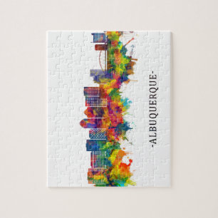 Albuquerque New Mexico Skyline Jigsaw Puzzle