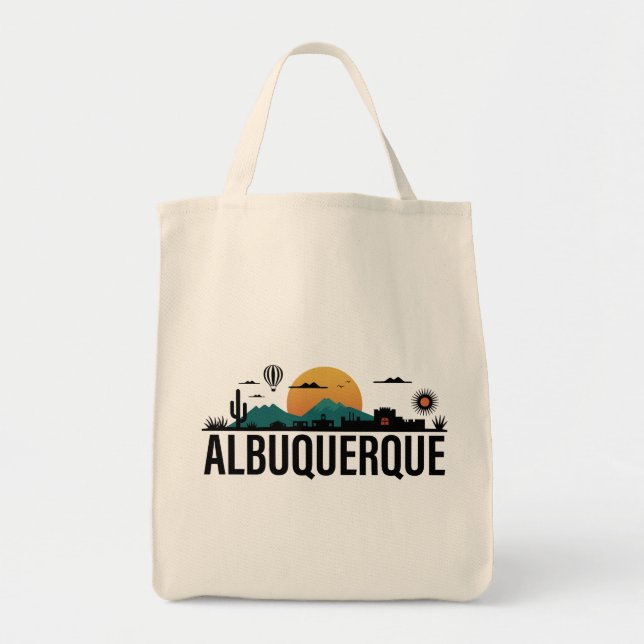 Albuquerque New Mexico Tote Bag (Front)