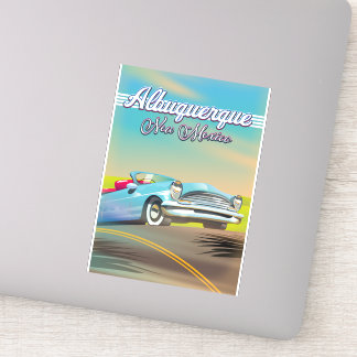 Albuquerque New Mexico travel poster.