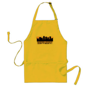 Albuquerque NM City Skyline Standard Apron