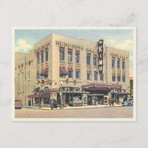 Albuquerque NM Kimo Theatre Building Vintage Postcard