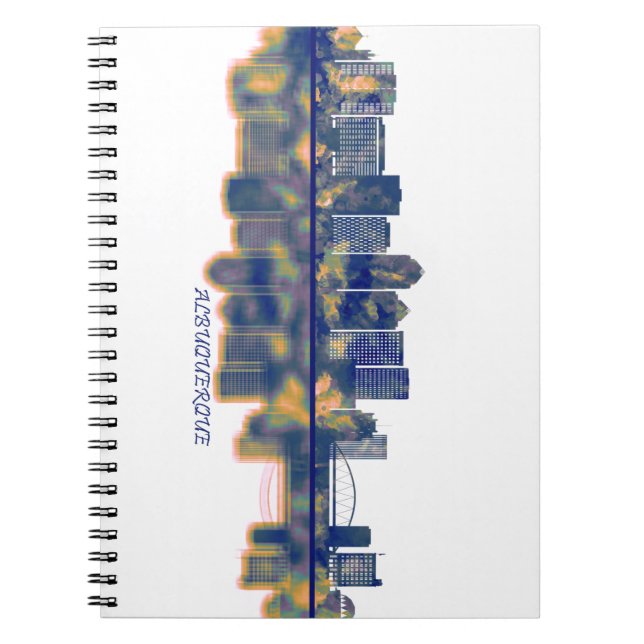 Albuquerque Skyline Notebook (Front)