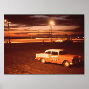 Albuquerque Speedway Park, Vintage Poster