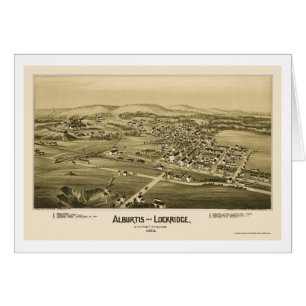 Alburtis and Lockridge, PA Panoramic Map - 1893