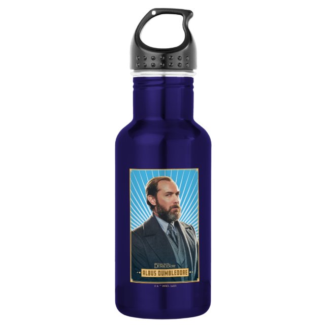 Albus Dumbledore Character Graphic 532 Ml Water Bottle (Front)