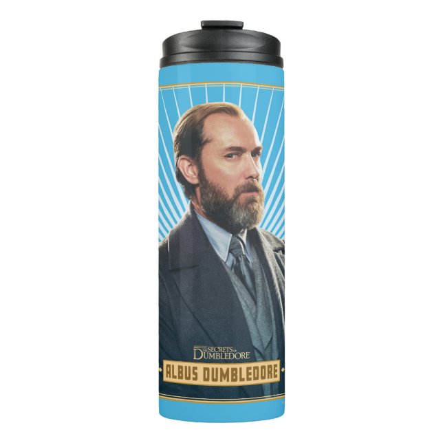 Albus Dumbledore Character Graphic Thermal Tumbler (Front)