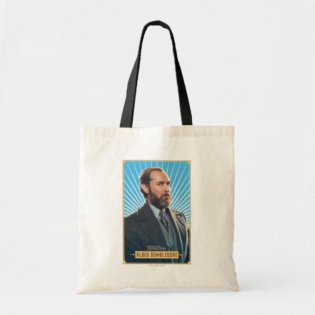 Albus Dumbledore Character Graphic Tote Bag (Front)