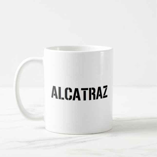 alcatraz coffee mug (Left)