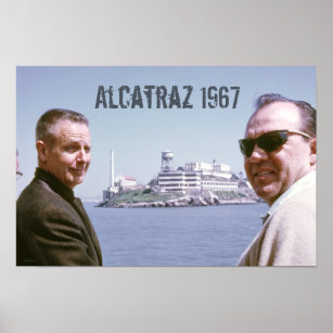 Alcatraz Island 1967, San Francisco Bay Prison Poster