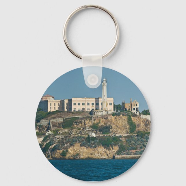 Alcatraz Island Prison San Francisco Bay Key Ring (Front)