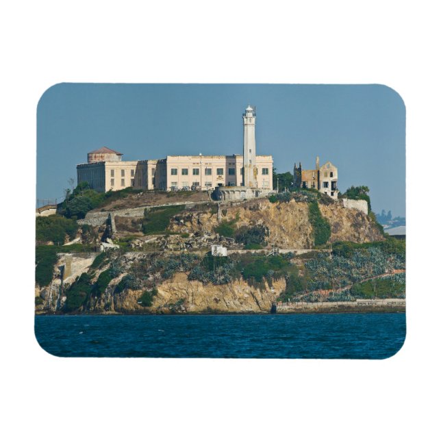 Alcatraz Island Prison San Francisco Bay Magnet (Horizontal)
