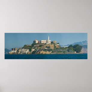 Alcatraz Island Prison San Francisco Bay Poster