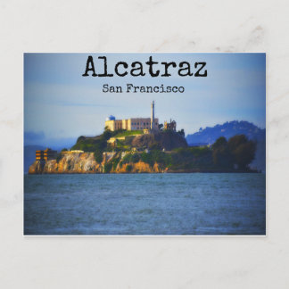 Alcatraz Island San Francisco California Postcard