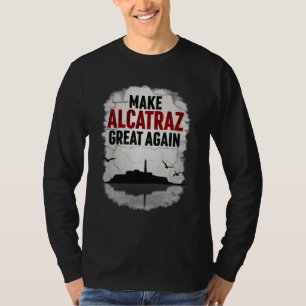 Alcatraz Revival Club – Retro Satire T-Shirt