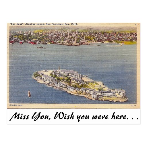 Image of Alcatraz, San Francisco, Calif. Postcard