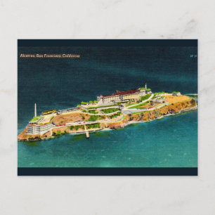 Alcatraz San Francisco Postcard