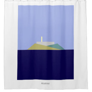 Alcatraz Shower Curtain! Shower Curtain