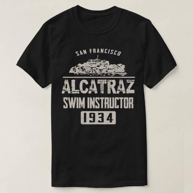Alcatraz Swim Instructor 1934 T-Shirt (Design Front)