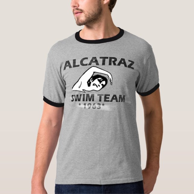 ALCATRAZ SWIM TEAM T-Shirt (Front)