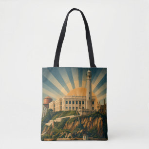 Alcatraz tote bag