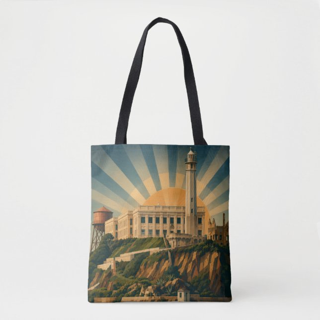 Alcatraz tote bag (Front)