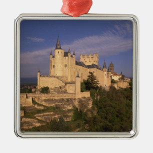 Alcazar and Cathedral, Segovia, Castile Leon, Metal Tree Decoration