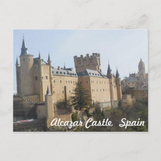 Alcazar Castle of Segovia Postcard