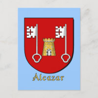 Alcazar Family Heraldic Shield