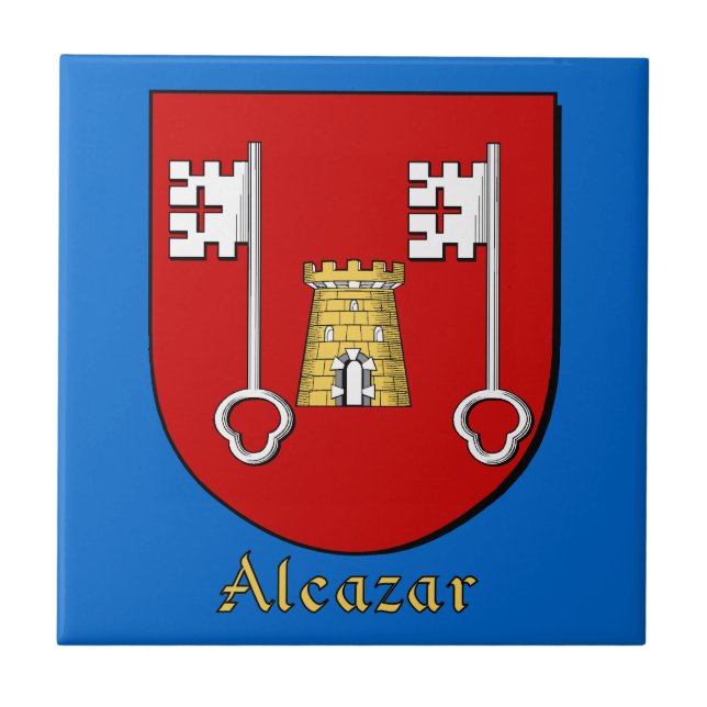 Alcazar Family Shield Tile (Front)