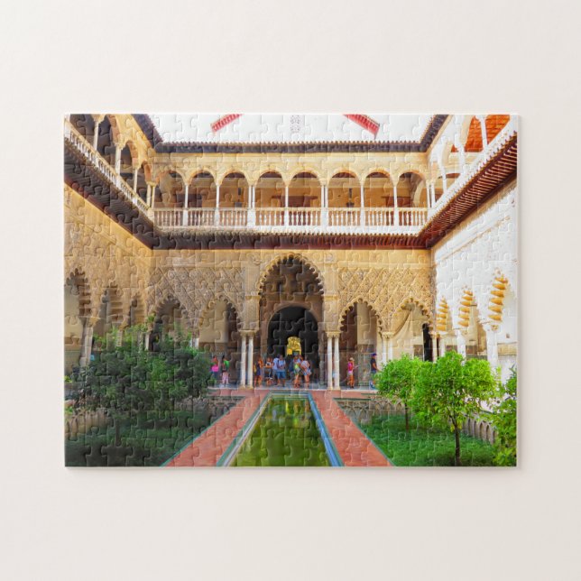 Alcazar of Seville Puzzle (Horizontal)