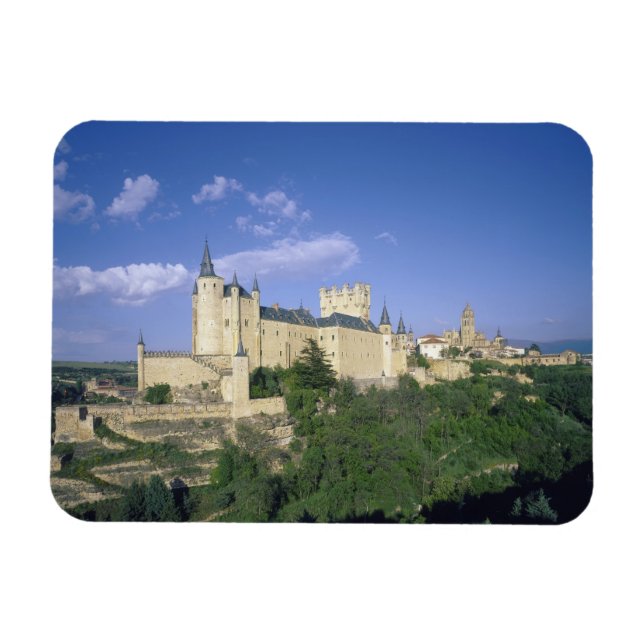 Alcazar, Segovia, Castile Leon, Spain 2 Magnet (Horizontal)