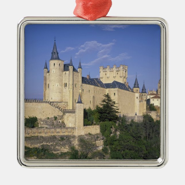 Alcazar, Segovia, Castile Leon, Spain Metal Tree Decoration (Front)